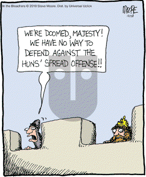 In the Bleachers - Tuesday December 28, 2010 Comic Strip