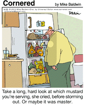 Cornered on Friday April 20, 2012 Comic Strip