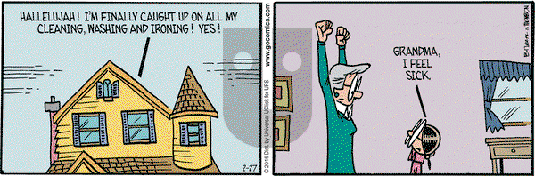 Grand Avenue on Saturday February 27, 2016 Comic Strip