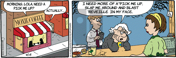 Lola on Monday August 18, 2014 Comic Strip
