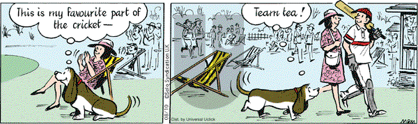 Fred Basset on Monday August 10, 2015 Comic Strip