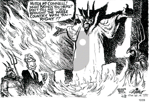 Pat Oliphant on Friday December 28, 2012 Comic Strip