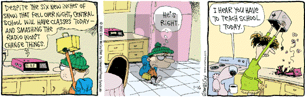 The Duplex on Wednesday January 16, 2002 Comic Strip