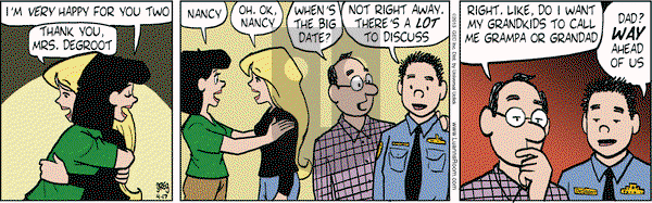 Luann on Wednesday April 17, 2013 Comic Strip