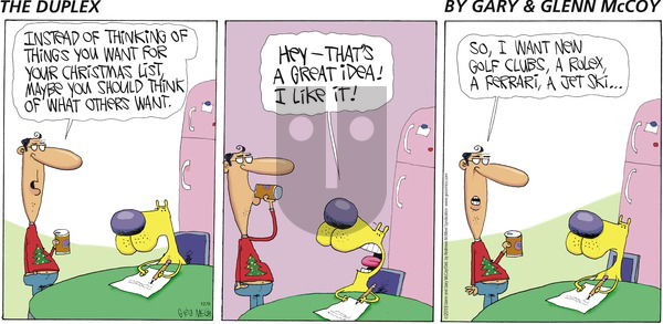 The Duplex on Sunday December 9, 2018 Comic Strip