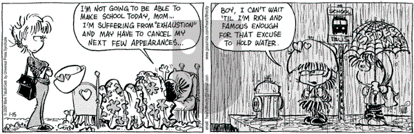 Heart of the City on Monday January 15, 2007 Comic Strip