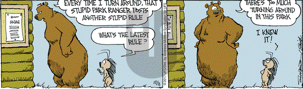 The Grizzwells on Wednesday October 11, 2017 Comic Strip