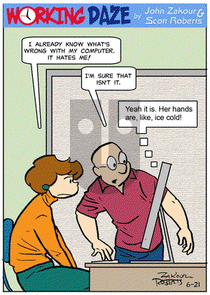 Working Daze - Friday June 21, 2024 Comic Strip