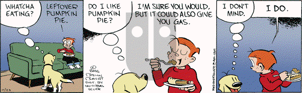 Red and Rover - Friday November 25, 2016 Comic Strip