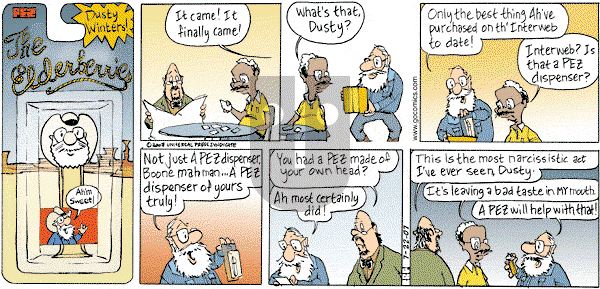 The Elderberries on Sunday July 22, 2007 Comic Strip