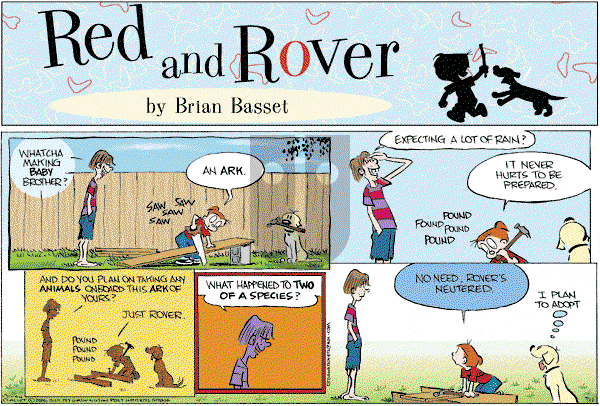 Red and Rover on Sunday July 23, 2006 Comic Strip