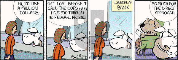 DeFlocked on Friday November 11, 2016 Comic Strip