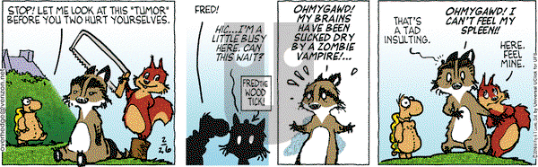 Over the Hedge on Friday February 26, 2016 Comic Strip