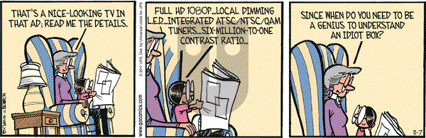 Grand Avenue on Monday November 7, 2011 Comic Strip