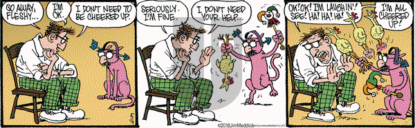 Monty on Wednesday May 9, 2018 Comic Strip