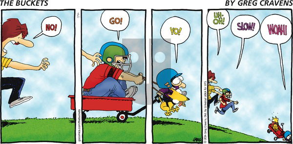 The Buckets on Sunday August 17, 2014 Comic Strip