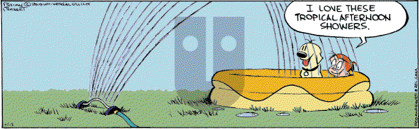 Red and Rover on Tuesday July 13, 2010 Comic Strip
