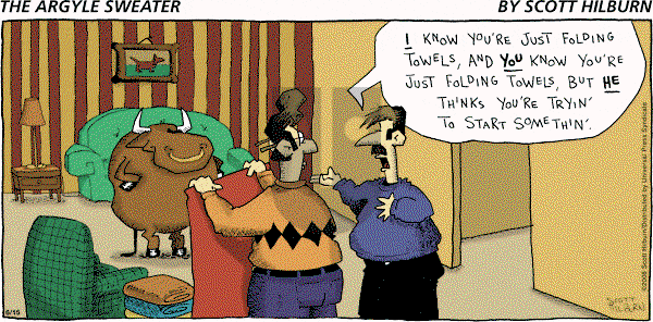 The Argyle Sweater on Sunday June 15, 2008 Comic Strip