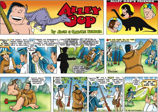 Alley Oop on Sunday May 6, 2018 Comic Strip