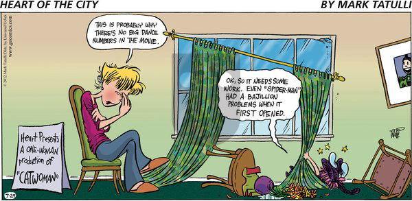 Heart of the City on Sunday July 29, 2012 Comic Strip