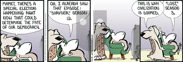 DeFlocked on Tuesday November 6, 2018 Comic Strip