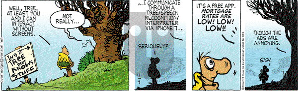 Over the Hedge on Friday November 4, 2016 Comic Strip