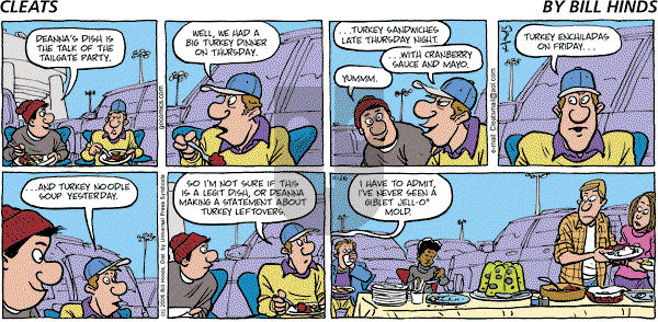 Cleats - Sunday November 26, 2006 Comic Strip