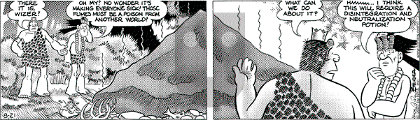 Alley Oop on Tuesday August 21, 2007 Comic Strip