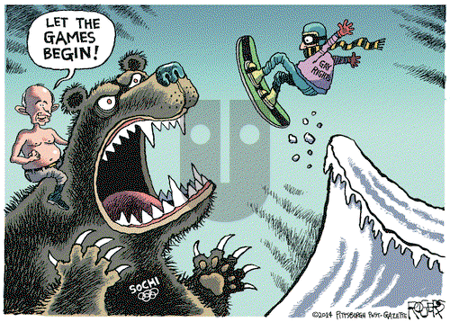 Rob Rogers on Thursday February 6, 2014 Comic Strip