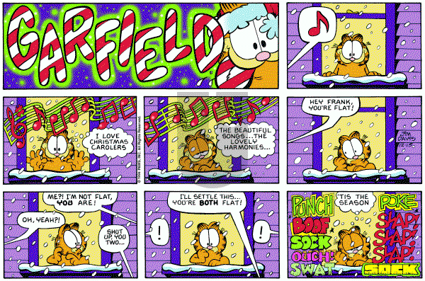 Garfield - Sunday December 15, 1996 Comic Strip