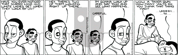 Maintaining on Wednesday June 6, 2007 Comic Strip