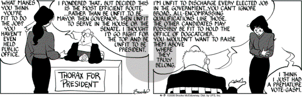 9 Chickweed Lane on Thursday April 3, 2008 Comic Strip