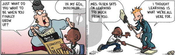 Frazz on Wednesday March 11, 2015 Comic Strip