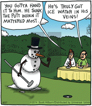 The Argyle Sweater on Saturday September 27, 2014 Comic Strip