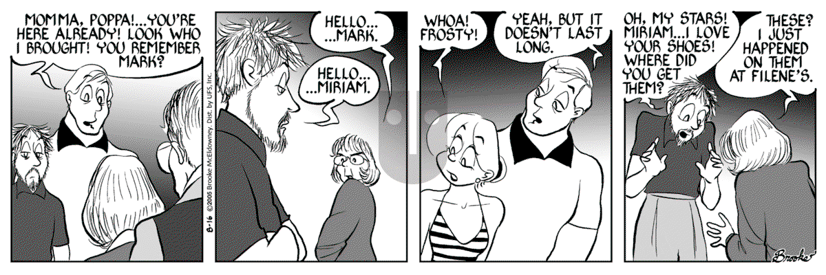 9 Chickweed Lane - Tuesday August 16, 2005 Comic Strip