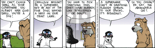 Get Fuzzy on Thursday January 10, 2013 Comic Strip