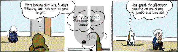 Fred Basset - Tuesday April 23, 2024 Comic Strip