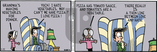 Grand Avenue on Thursday January 19, 2017 Comic Strip