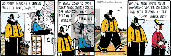 Overboard on Wednesday May 28, 2003 Comic Strip