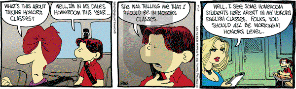 The Buckets on Tuesday September 6, 2016 Comic Strip