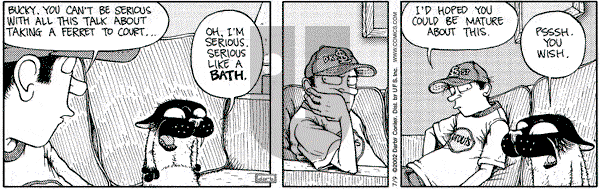 Get Fuzzy on Tuesday July 9, 2002 Comic Strip