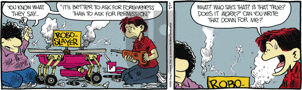 The Buckets - Wednesday February 21, 2024 Comic Strip
