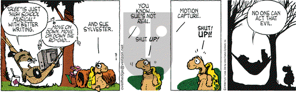 Over the Hedge on Monday February 1, 2010 Comic Strip