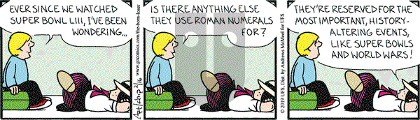 The Born Loser on Saturday February 16, 2019 Comic Strip