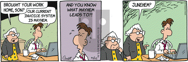 Lola on Tuesday April 12, 2011 Comic Strip