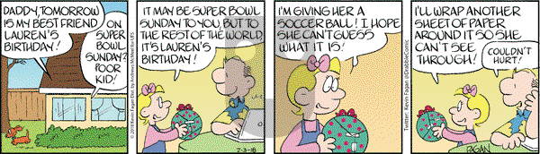 Drabble on Saturday February 3, 2018 Comic Strip
