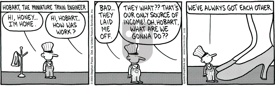 Pearls Before Swine - Tuesday February 25, 2003 Comic Strip