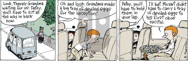 Cul de Sac on Wednesday June 13, 2018 Comic Strip