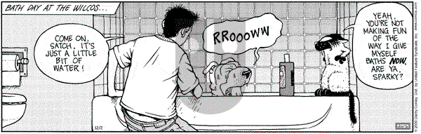 Get Fuzzy on Saturday December 2, 2000 Comic Strip