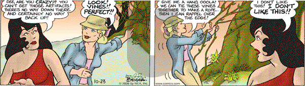 Alley Oop on Friday October 24, 2008 Comic Strip